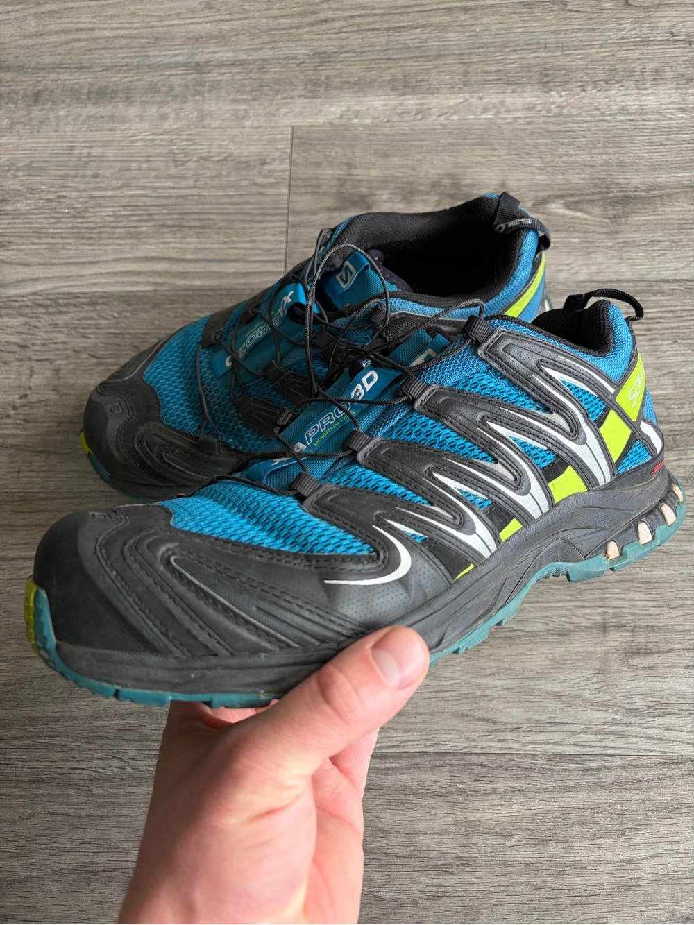 Salomon trail hiking shoes